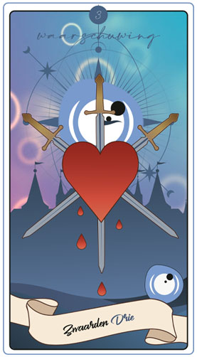 tarot Zwaarden drie